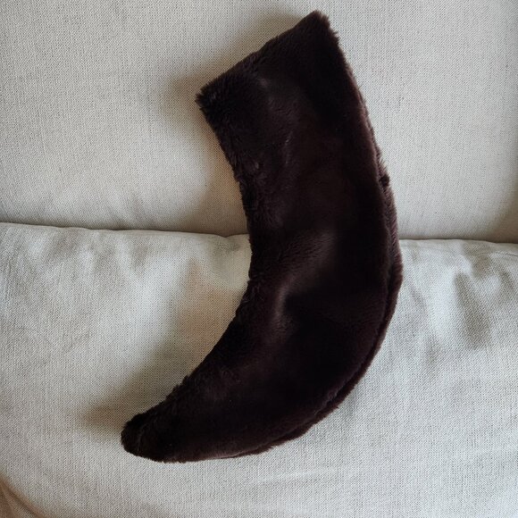 Vintage Brown River Otter Fur Collar - Picture 6 of 7